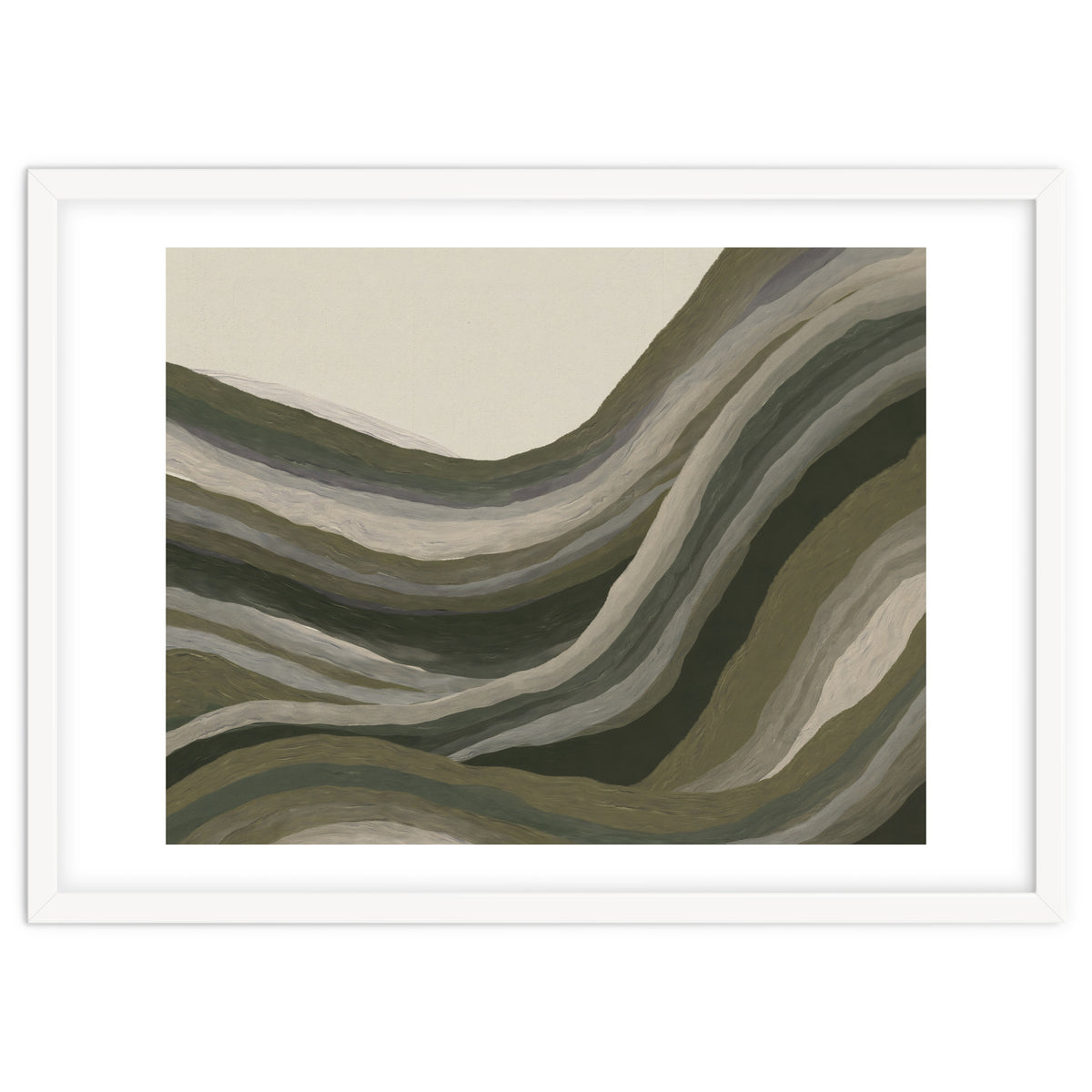 Moody Abstract Hills