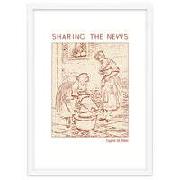 Sharing The News – Eugene De Blaas