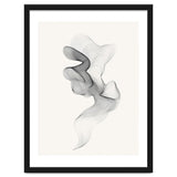 Abstract Black And White Swirling Lines Flowing Form thumbnail
