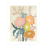 Springtime Daisies Earthy Tones (Print Only) thumbnail