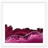 Burgundy & Silver Agate Texture 16 thumbnail