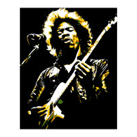 Jimi Hendrix in Pop Art  (Print Only)