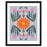 Orange Flower with pink buds thumbnail