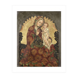 Madonna of Humility. Dating: 1429 - 1439. Measurements: h 53 cm × w 42 cm; d 13.5 cm. (Print Only) thumbnail