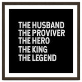 Husband Provider Hero Legend King thumbnail