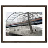 Fishing man under the bridge thumbnail
