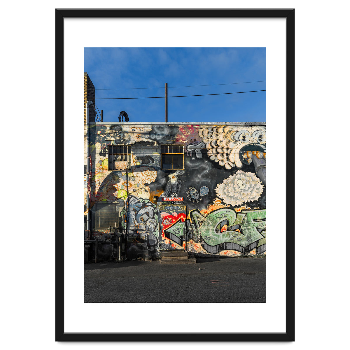 Cooke St Thunder Bay Graffiti Color Version No 2