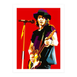 Izzy Stradlin Pop Art WPAP Trending Now (Print Only) thumbnail