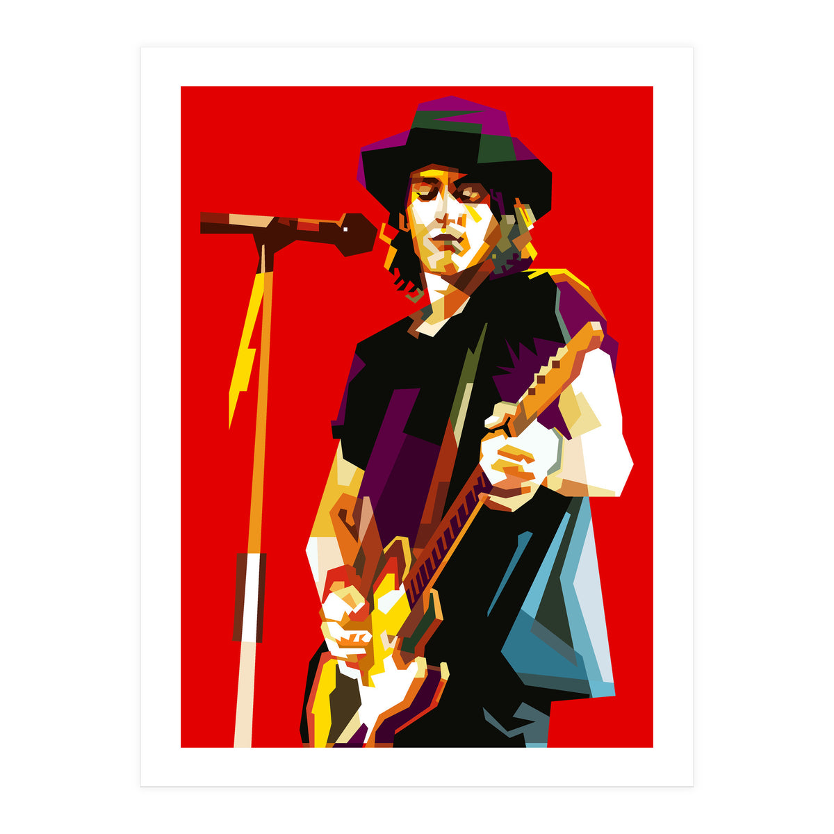 Izzy Stradlin Pop Art WPAP Trending Now (Print Only)