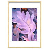 Georgia O’Keeffe – Purple Leaves (1922) | Elegant Botanical Modernist Composition in Rich Violet Tones thumbnail