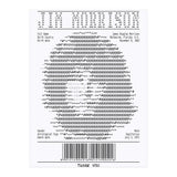 Receipt Art Jim Morrison (Print Only) thumbnail
