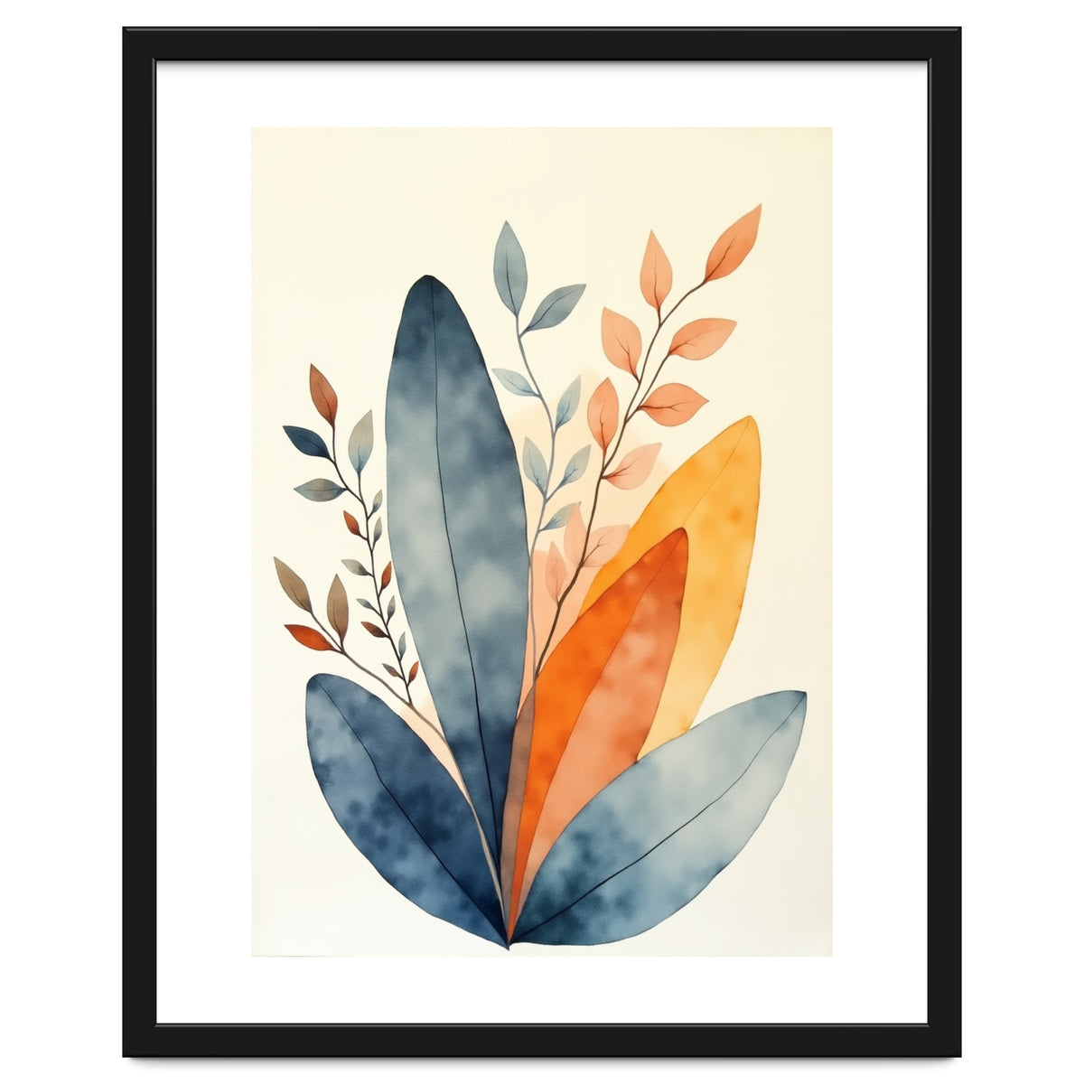 Modern Contemporary Art Flower