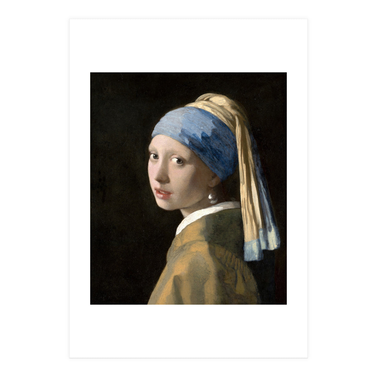 Johannes Vermeer - Girl with a Pearl Earring (Print Only)