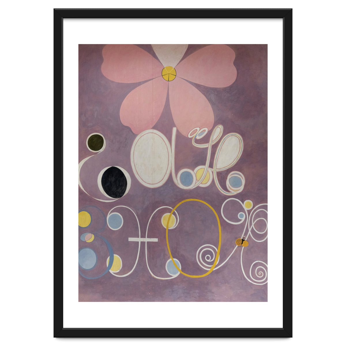 Hilma af Klint - The Ten Largest No 7 Adulthood Abstract Spiritual Art