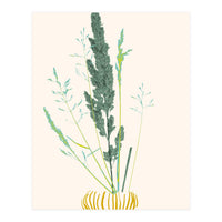 Plant based happyness Grasses 2 still life (Print Only)