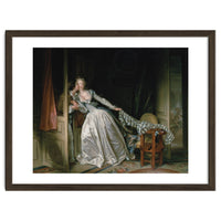 Jean-Honoré Fragonard – The Stolen Kiss | Elegant Rococo Romance & Secret Intimacy