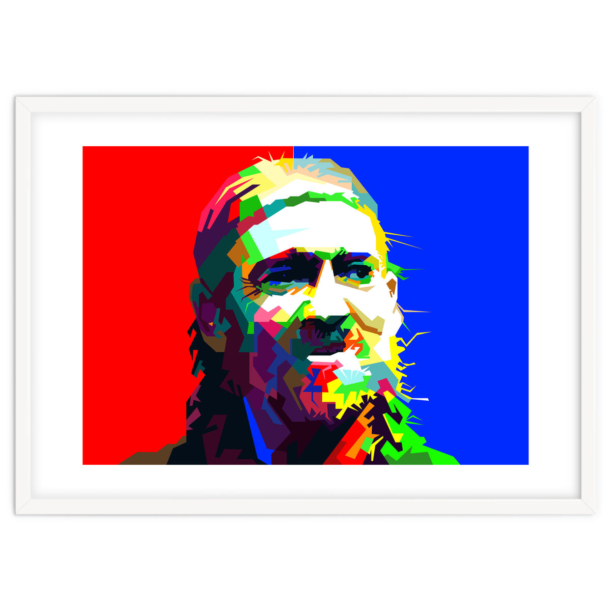 Willie Nelson Pop Art WPAP