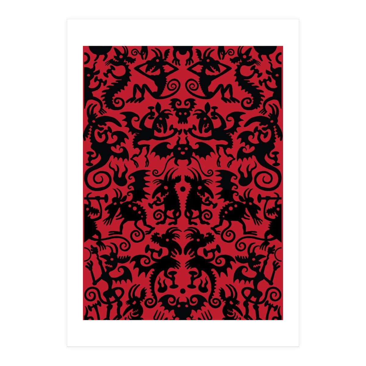 Crimson Chaos and the Symphony of the Underworld (Print Only)