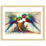 Tropical Macaw Pair thumbnail