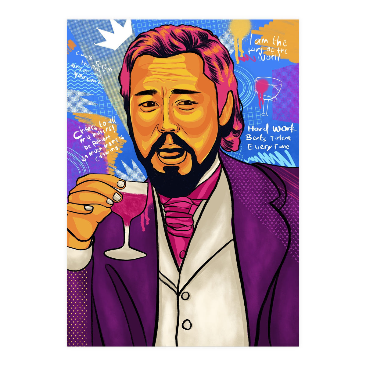 Laughing Leo Meme  (Print Only)