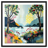 Serene Mountain Lake Landscape thumbnail