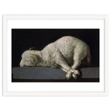 Agnus Dei - ca.1635-40 - oil on canvas - 37,3 x 62 cm - Spanish Baroque - NP 7293. thumbnail