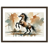 Fiery Horse Elegance