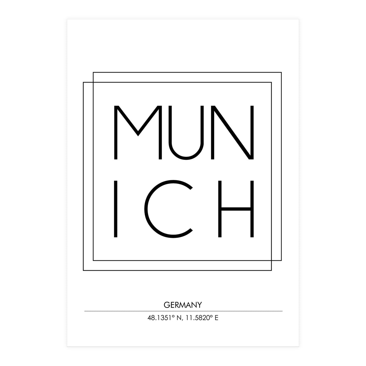 Munich (Print Only)