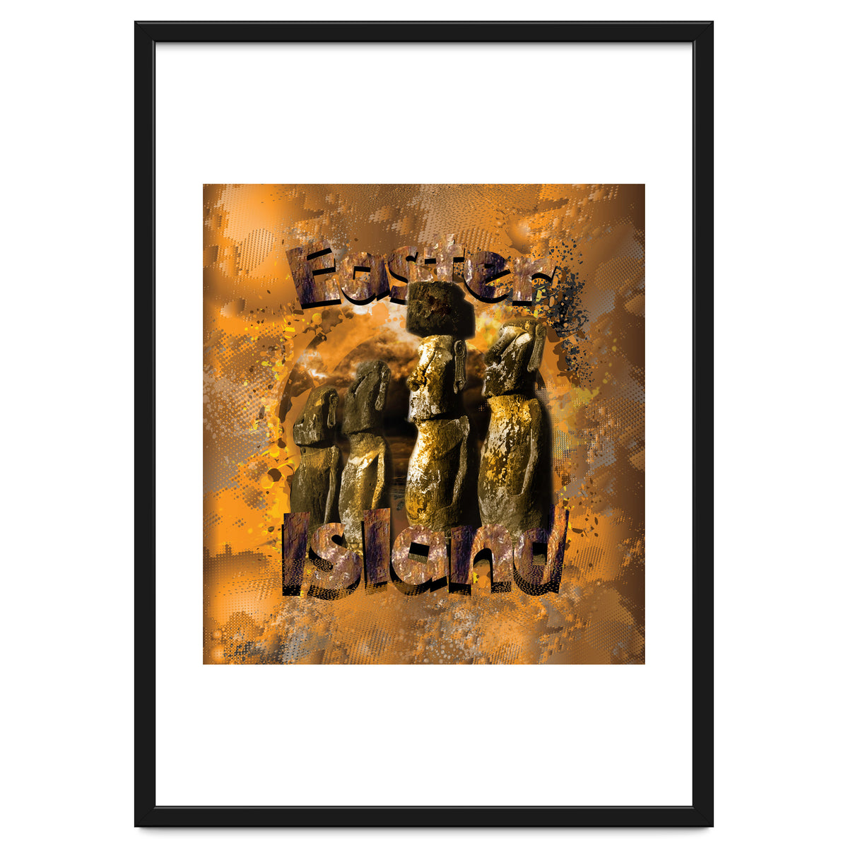 Easter Island Statues Polynesia