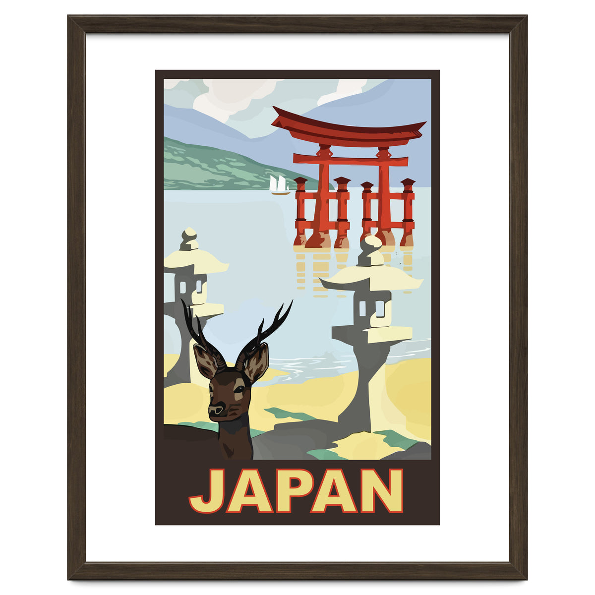 Japan Travel Poster