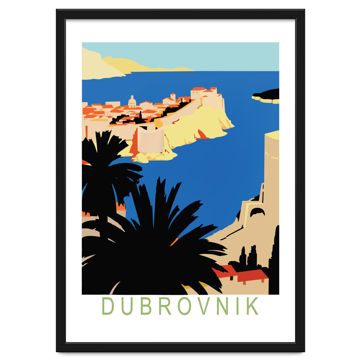 Dubrovnik, Adriatic Sea, Croatia