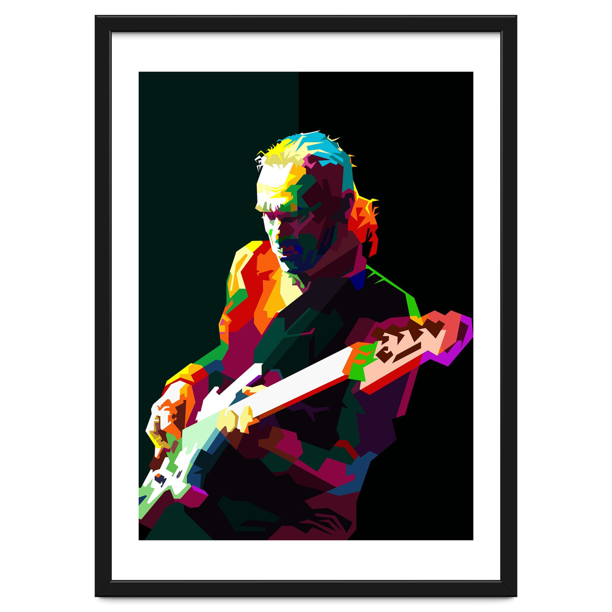 Billy Sheehan Pop Art WPAP