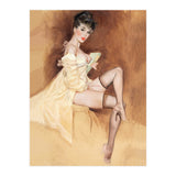 Late Portrait Of Sexy Pinup Secretary Woman (Print Only) thumbnail