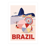 Brazil, Beach, Sao Paulo, City (Print Only) thumbnail