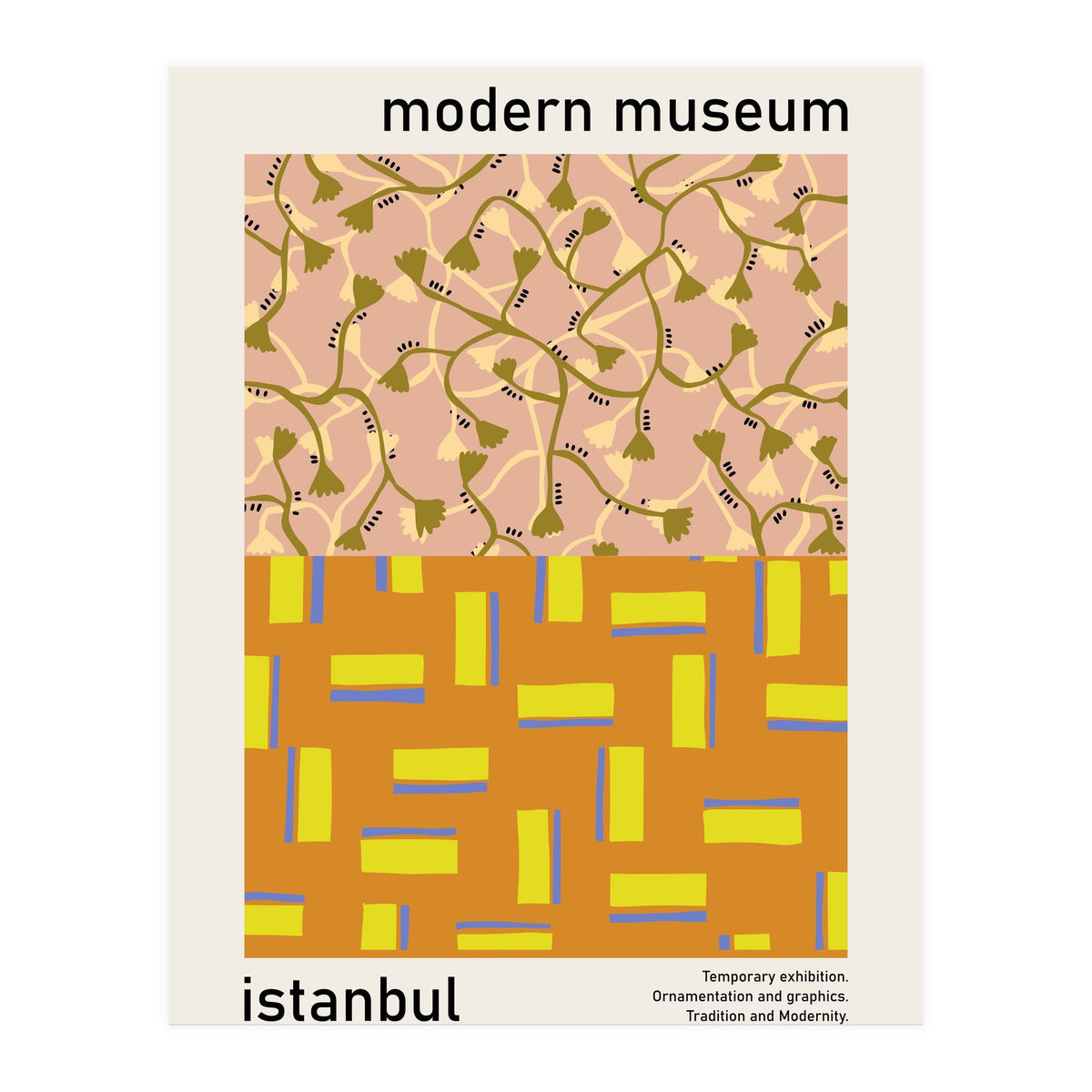 modern museum istanbul (Print Only)