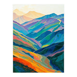 Abstract Mountain Landscape (Print Only) thumbnail