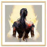Warrior Woman From Behind thumbnail