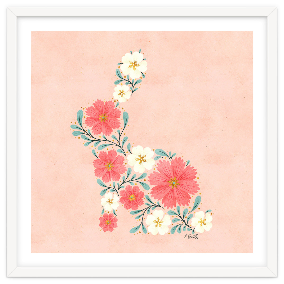 Flower Filled Rabbit