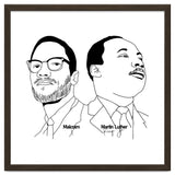 Martin Luther King Jr and Malcolm X thumbnail