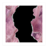 Mauve & Silver Agate Texture 02  (Print Only) thumbnail