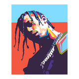 Travis Scott wpap art (Print Only) thumbnail