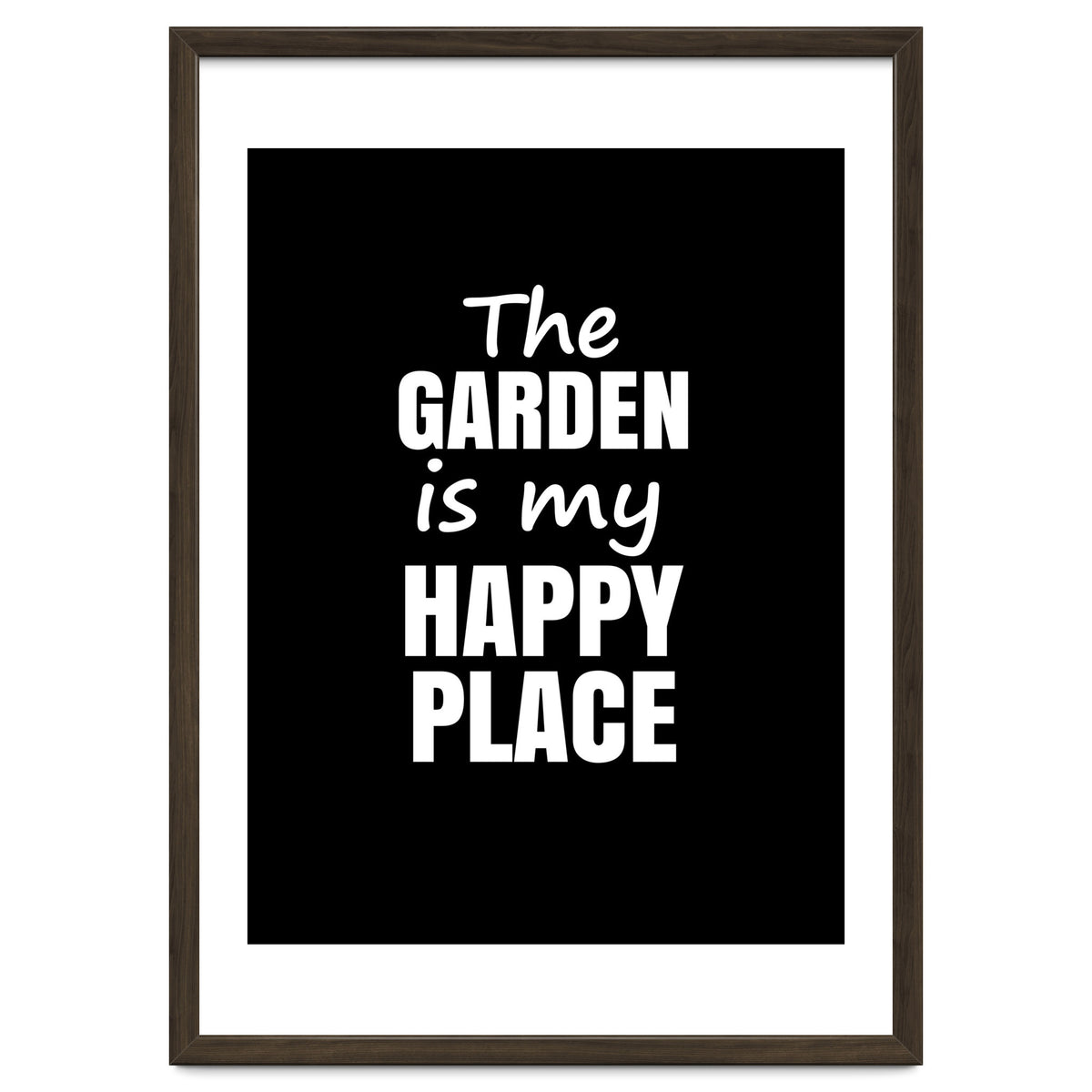 The Garden Is My Happy Place Fy