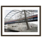 Fishing man under the bridge thumbnail
