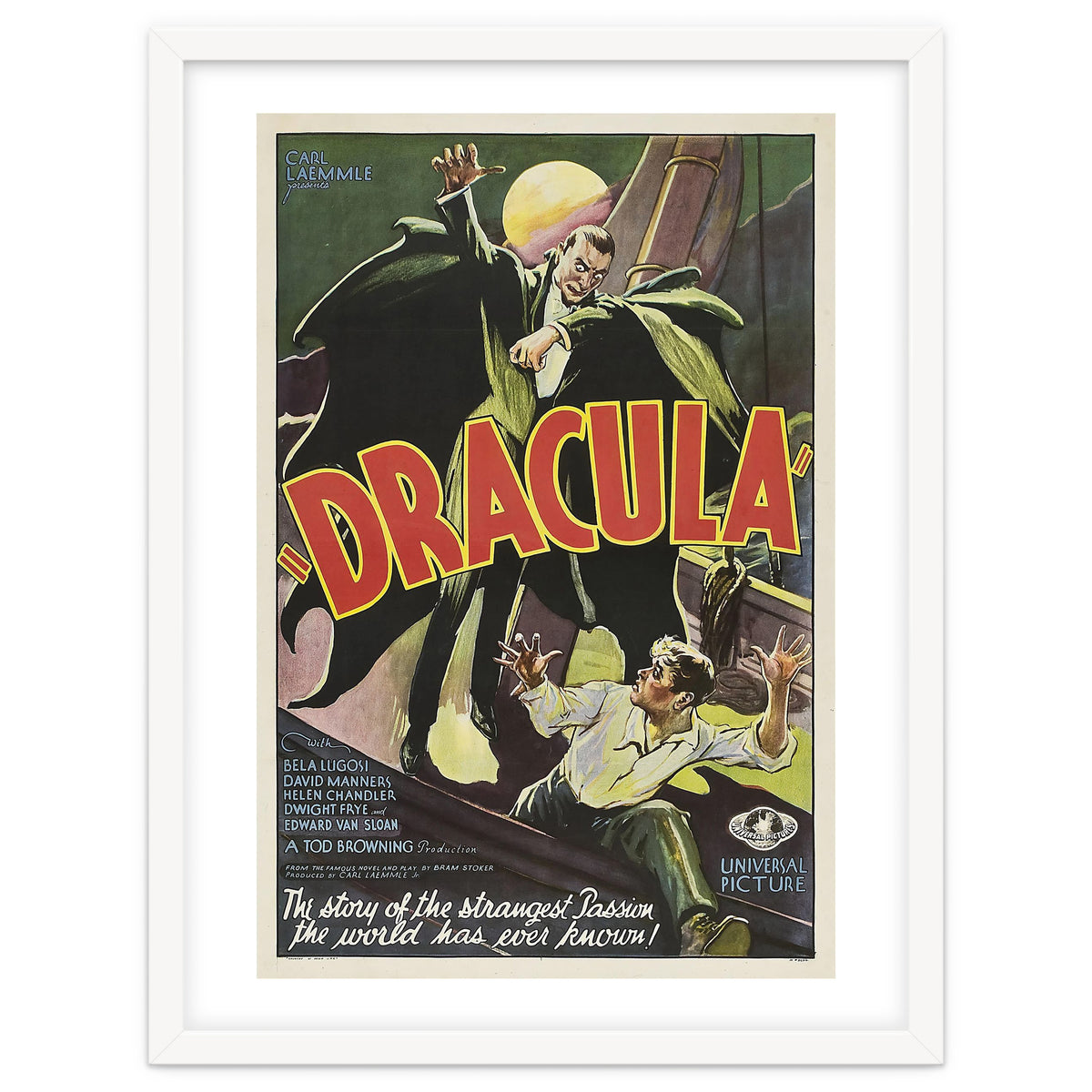 DRACULA (1931), directed by TOD BROWNING.
