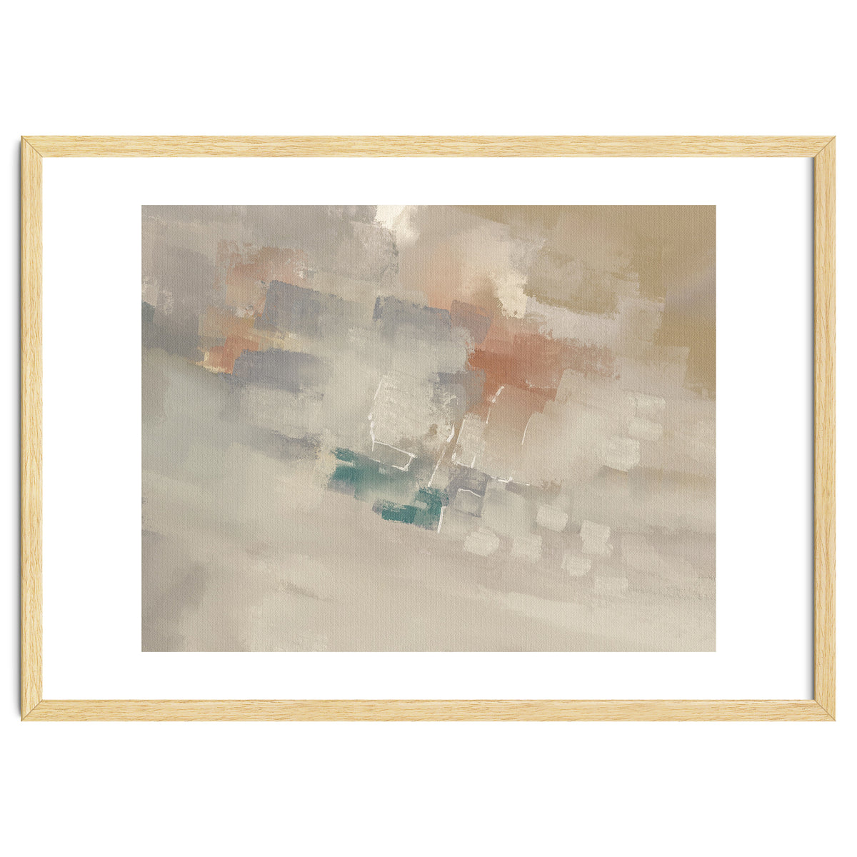 Abstract oil painting