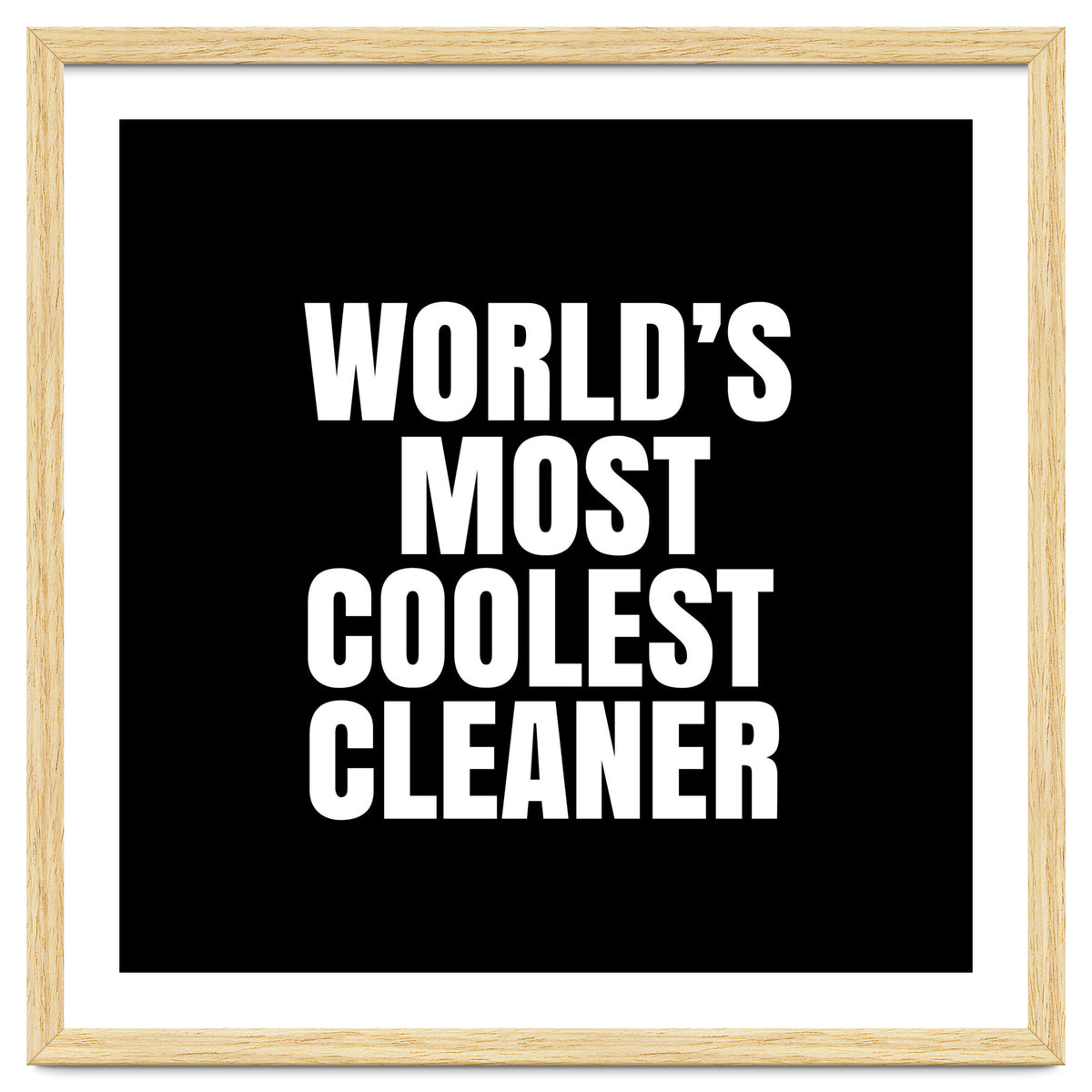 World's most coolest cleaner