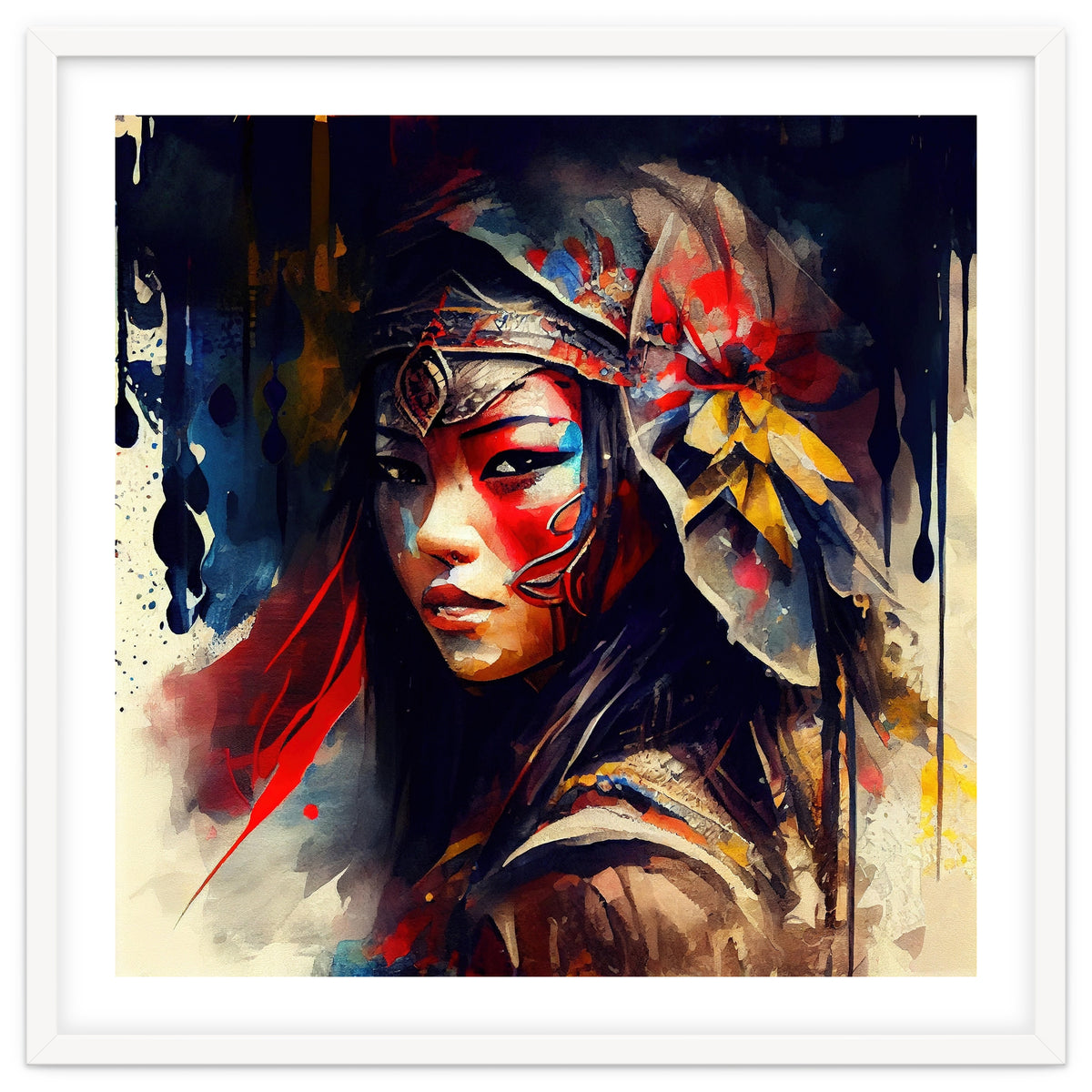 Powerful Asian Warrior Woman #2