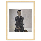 'Portrait of the Publisher Eduard Kosmack', 1910, Oil on canvas. EGON SCHIELE. thumbnail