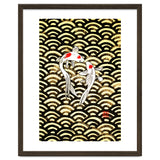 2 Koi In Wood thumbnail