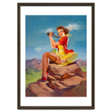 Pinup Sexy Binoculars Girl thumbnail